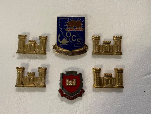 U.S. Army Corp of Engineers Insignia lot W.W. 2 era