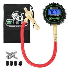 4x4 Digital Tire Deflator Kit Professional Tire Pressure Gauge 0-250 Psi Heavy