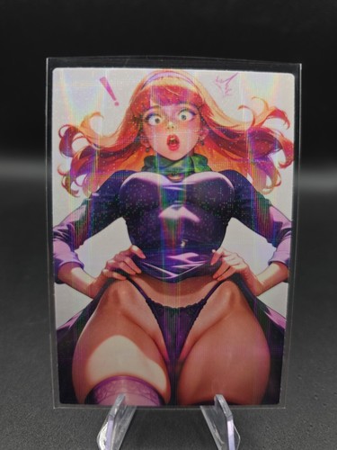 Daphne Blake Anime Waifu Card Doujin ACG Goddess Holo - Picture 2 of 4