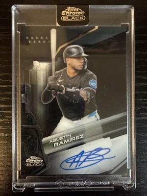 2026 Topps Chrome Black - Agustin Ramirez Auto #CBA-ARA *ENCASED
