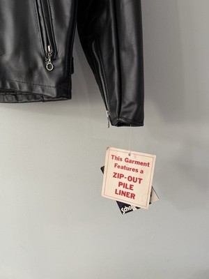 Vtg Schott Single Rider Steerhide Leather Motorcycle Jacket 641 Sz