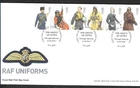 GB 2008 RAF UNIFORMS SET on UNADDRESSED FIRST DAY COVER