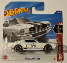 Hot Wheels ´67 SHELBY GT500 weiß HYY93 - OVP Kombiversand