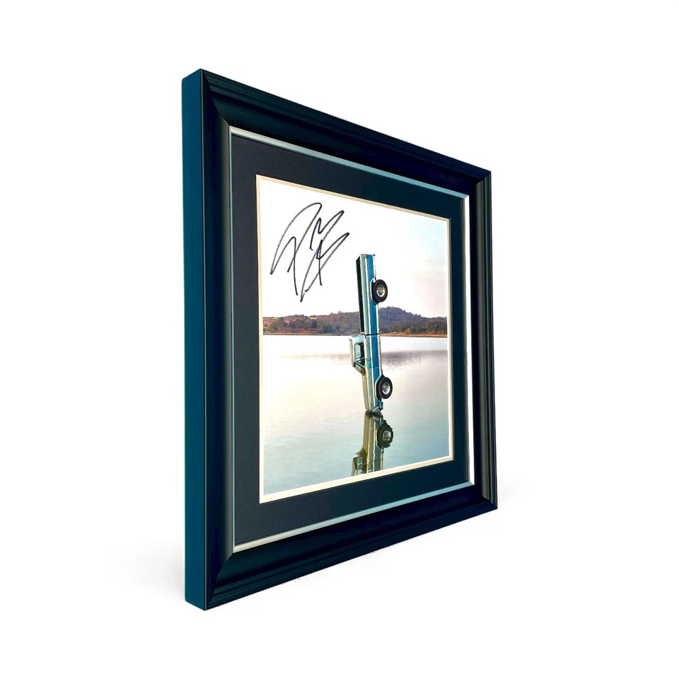Post Malone SIGNED Framed F-1 Trillion Album Cover Photo & COA Music Autograph - Image 2 of 4