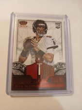 2013 Panini Crown Royale - Heirs to the Throne Materials Mike Glennon #9 Combos 