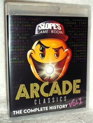 Slopes Game Room: Arcade Classics the Complete History Vol 1 (Blu-ray, 2026) NEW