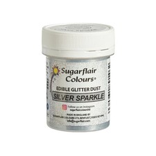 Silver Sparkle - Edible Glitter Dust 10g