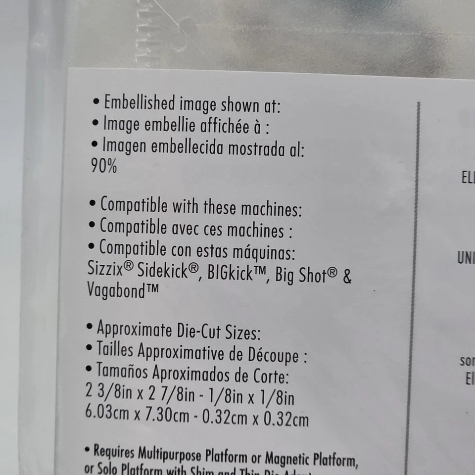 Festive Bouquet Poinsettia Sizzix Thinlits Thin Metal Die Set Tim Holtz 665565 - Image 3 of 4