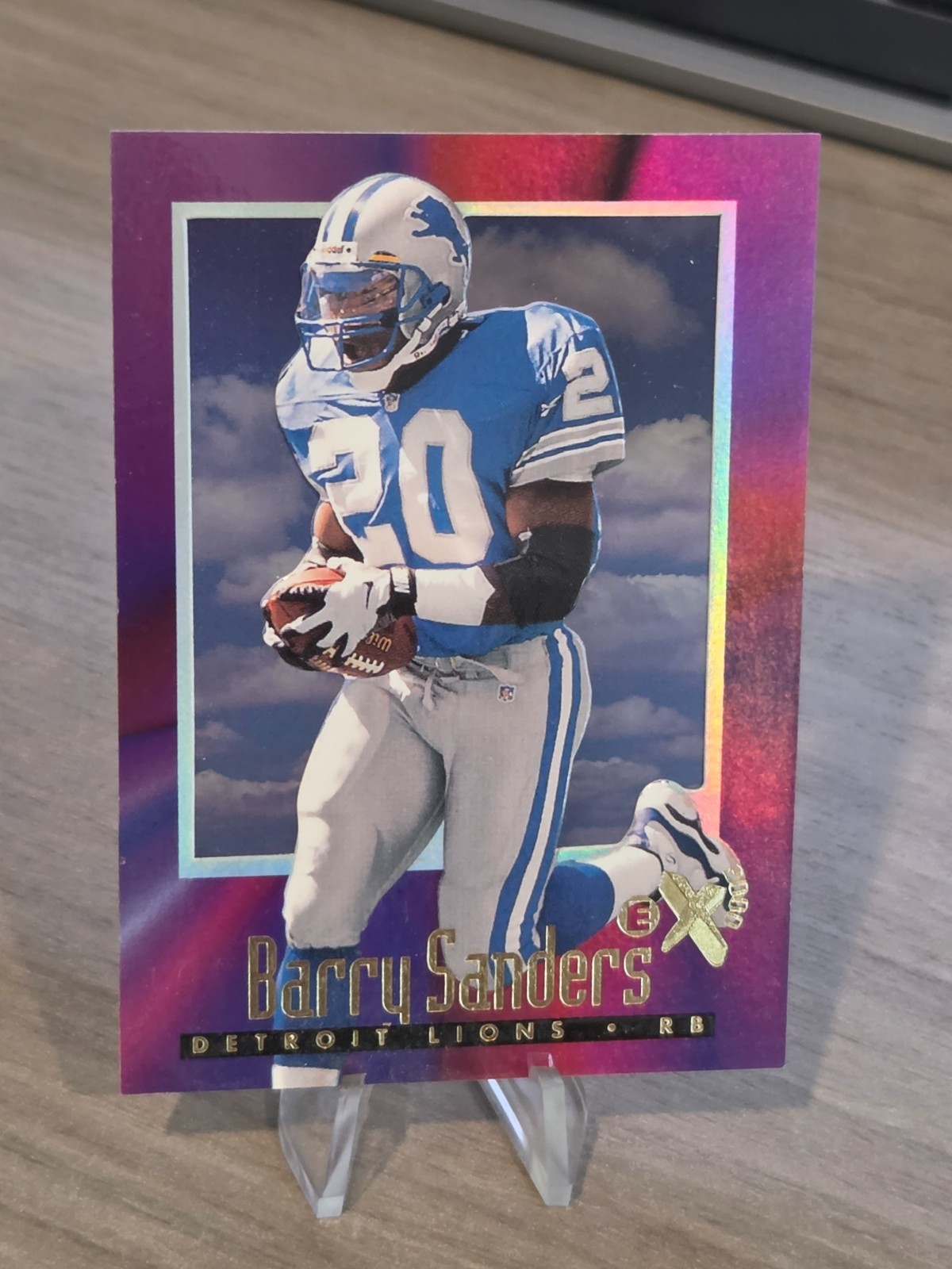 1997 Skybox E-X2000 #11 ... Barry Sanders ... Lions
