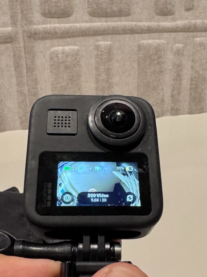 GoPro Max 360 Action Camera - Used - Scratched Lenses and Accessories - Working! - Image 2 of 4