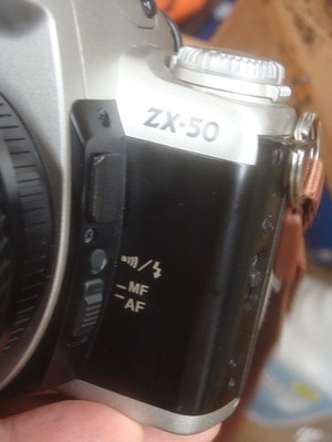 Pentax ZX-50 Camera with Tokina AF 35-300 lens and bag - Parts or