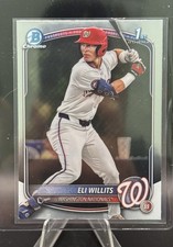 2025 Bowman Draft 1st Eli Willits Chrome Base NATIONALS