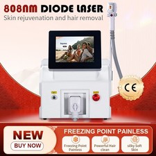 3500W diode laser, 755/808/1064nm wavelength, permanent hair removal.