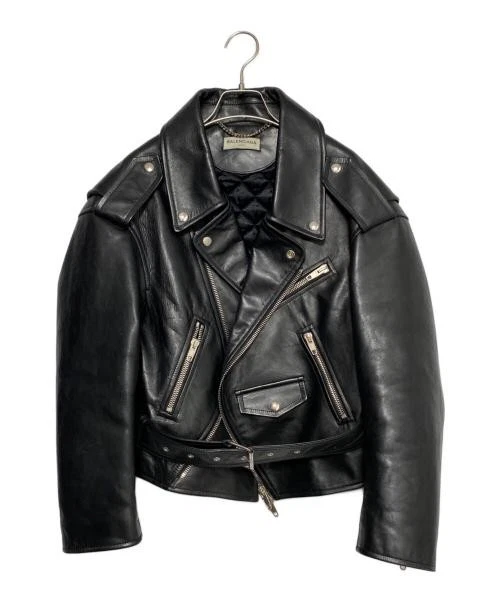BALENCIAGA Giacca di pelle Swing Top