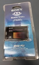 Genuine Sony MSAC-PC2 Memory Stick / PC Card Adaptor for Memory Stick PCMCIA