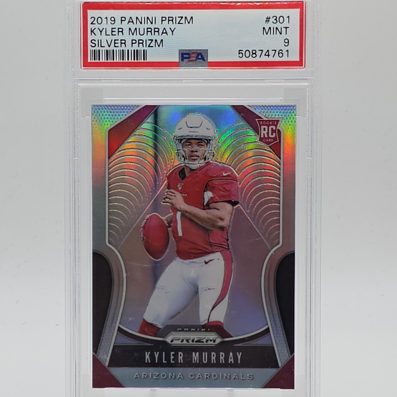 Kyler Murray Panini Prizm #301 Silver