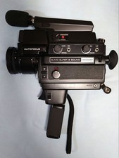 ELMO Super 8 Sound 6000AF 8mm Film Camera As-Is Untested