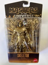 MOTU 2026 Masters of The Universe Alcala Gold Variant SKELETOR Exclusive Figure