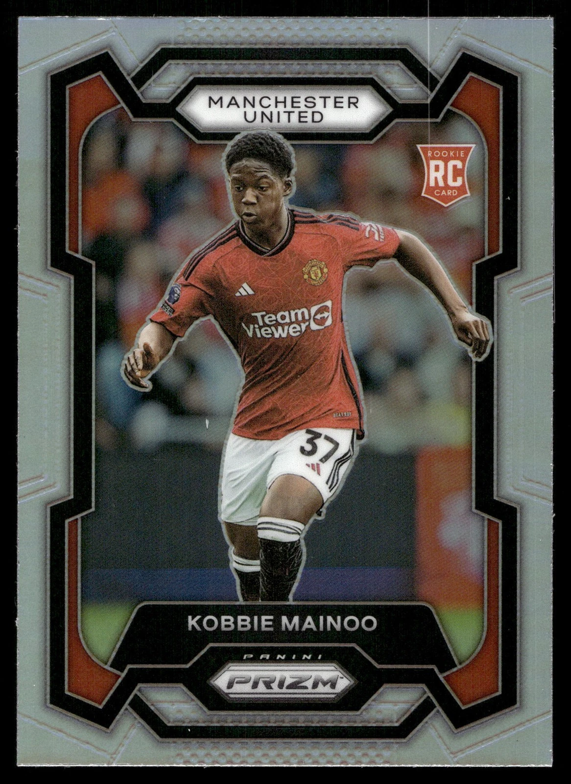 2023-24 Panini Prizm Premier League #38 Kobbie Mainoo Silver