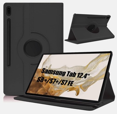 Case for Samsung Tab S8+ S8 Plus 2022 /S7 FE 2021/S7 Plus 2020 12.4 inch,PU...