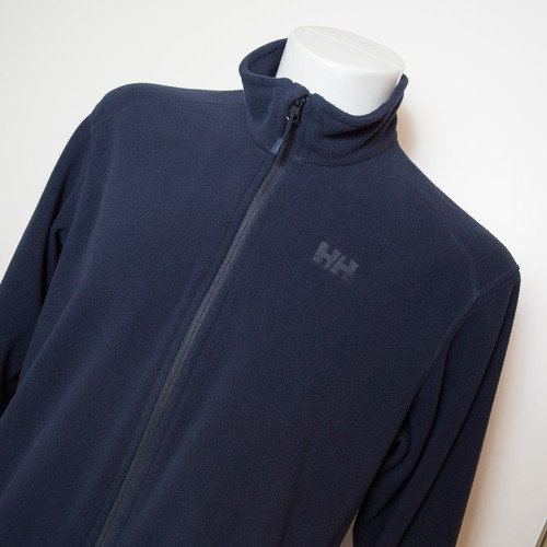 Helly Hansen Polartec Fleece Large Navy Blue Full Zip Embroidered Logo Jacket - Bild 2 von 11