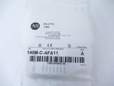 245644 New-No Box; Allen-Bradley 140M-C-AFA11 Auxillary Contact (1)NO (1)NC