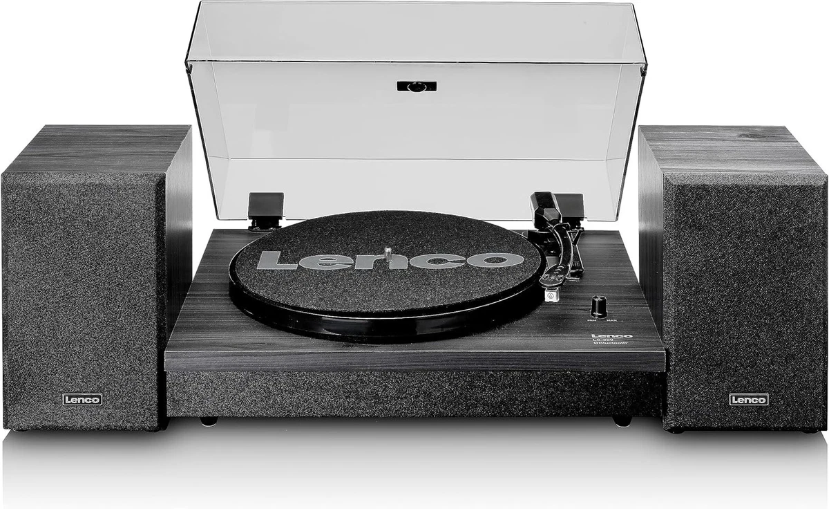 Lenco Giradischi A Cinghia 33/45 Giri Bluetooth Colore Black Serie LS - Foto 2