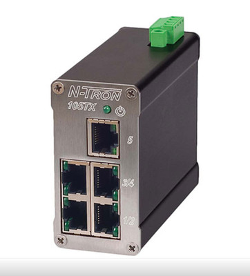 Red Lion Controls 105TX NETWORK SWITCH - UNMANAGED 5 PORT 10/100 10 ~ 30Vc.c.