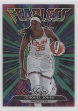 2022 Panini Prizm WNBA Fearless Green Prizm Jonquel Jones #12 12v9
