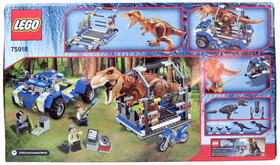 Lego 75918 T. rex Tracker Jurassic World RETIRED 520 Pcs 3 Minifig + T.rex BNISB