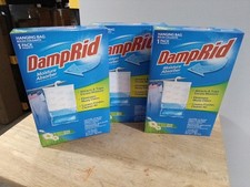 DampRid FG80 Hanging Moisture Absorber Fresh Scent 14 oz - 3 Pack