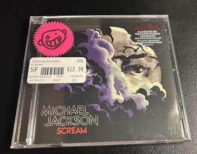 Michael Jackson Scream CD 2017 New Sealed Epic Legacy Crack On Cover
