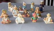 Cherished Teddies Lot of 12 All Different, Most Numbered, Some Vintage
