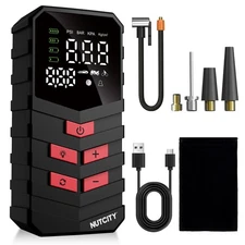 Tire Inflator 150 PSI Portable Air Compressor, 2X Faster Inflation & Auto Sto...