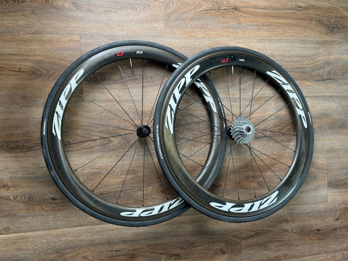 ZIPP 303 & 404 FIRECREST + GP5000 28c