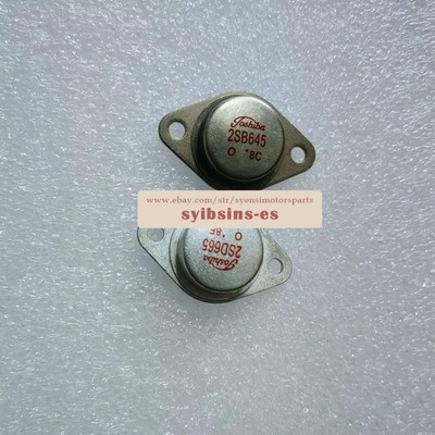 1pair For 2SB645+2SD665 PNP+NPN Silicon Power Transistor New
