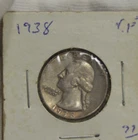 1938 US Washington Quarter 25c VF+