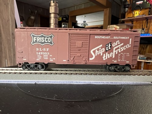 Coche caja Frisco 40' escala HO Athearn montado caja azul. SLSF 147053 | Condition: Used