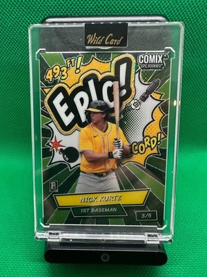 NICK KURTZ Rookie Wild Card - ROOKIE 3 of 5 print Rookie of the YEAR - EPIC