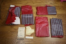 Vintage Nos 1960 Chevrolet Impala 2 Door Hardtop Spitfire Red Vinyl Seat Covers Vintage Nos 1960 Chevrolet Impala 2 Door Hardtop Spitfire Red Vinyl Seat Covers