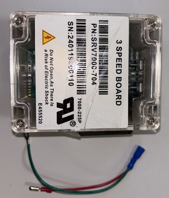 For Quadra-Fire Pellet 3 Speed Control Box Circuit Board SRV7000-205 SRV7000-704