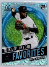 Jazz Chisholm 2021 Bowman Chrome Rookie of the Year Favorites Mojo RC #RRY-JCH