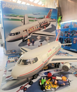Playmobil 4310 Avión de pasajeros / Pacific Airline con embalaje original y accesorios