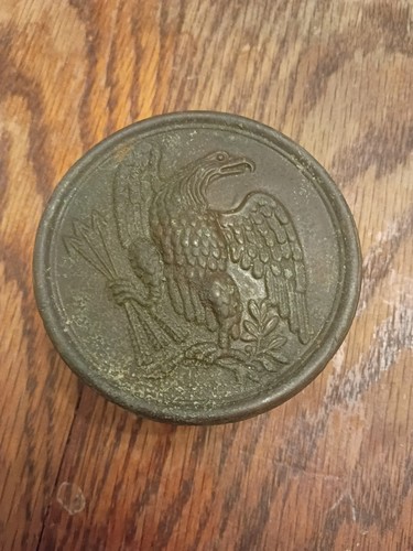 Civil War Eagle 🦅 Breast Plate, Found Near Port Hudson, Louisiana 