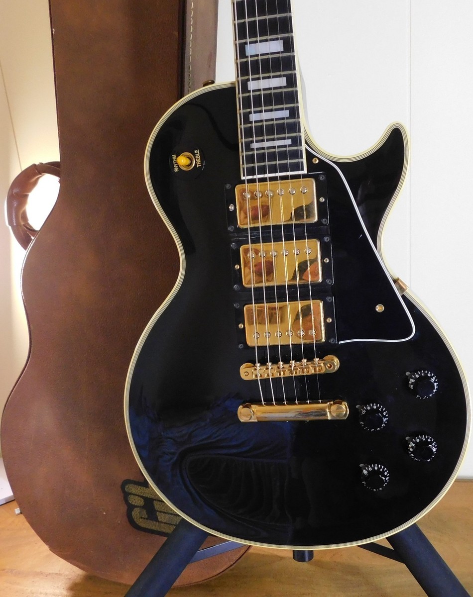 1989 Gibson 35th Anniversary Les Paul Custom Black Beauty 100
