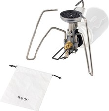 SOTO Japan-made single burner, lightweight, c...