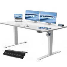 Höhenverstellbarer Schreibtisch Bürotisch Elektrisch USB-Anschluss Memory 140x60