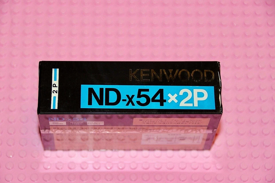 KENWOOD ND-X 54 ТИП I ПУСТАЯ КАССЕТА ЛЕНТА TWIN PACK (2) (ЗАПЕЧАТАННЫЙ) - Изображение 3 из 3