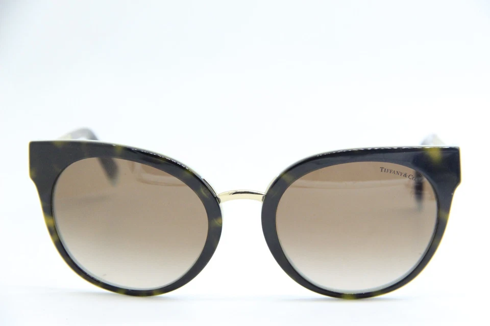 TIFFANY & CO. TF 4168 8134/3B HAVANA GRADIENT AUTHENTIC SUNGLASSES 54-20 - Image 2 of 4
