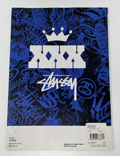Stussy Spring 2010 30th Anniversary Look Book Catalog W/ Stickers RARE - Picture 2 of 8